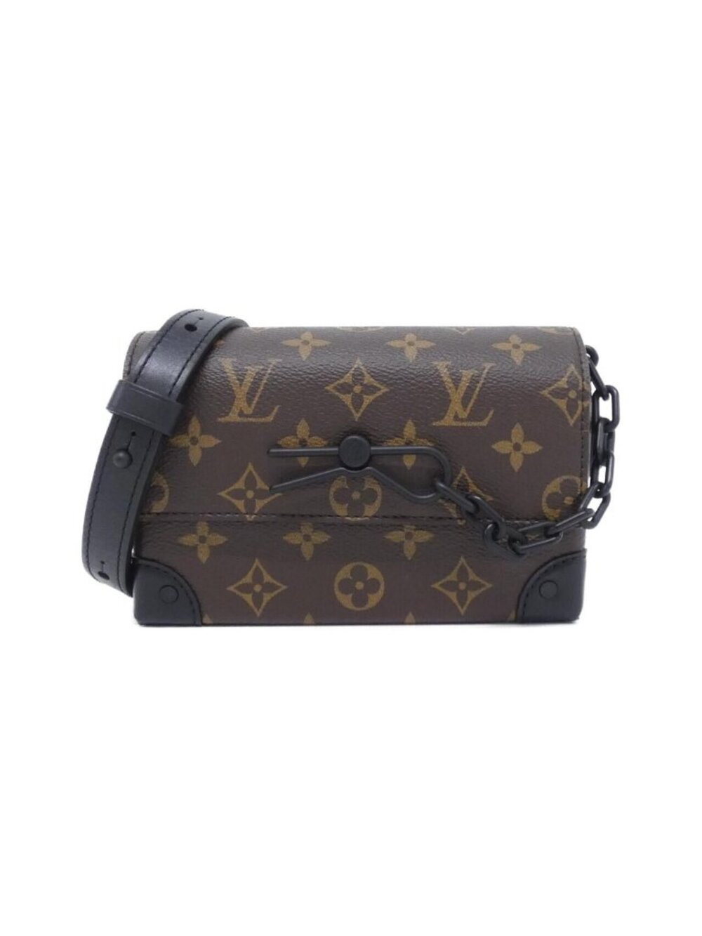 Louis Vuitton Monogram Macassar Steamer Wearable Wallet Shoulder Bag